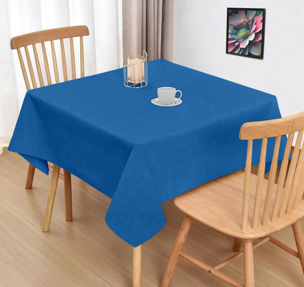 Oasis Home Collection Cotton Solid Table Cloth - Dark Blue