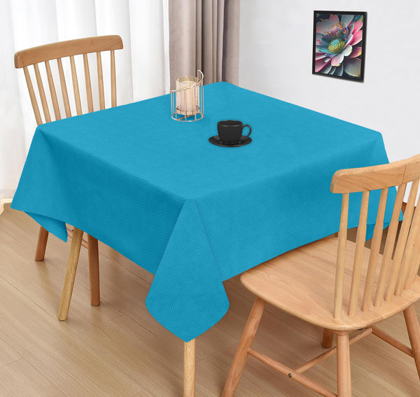 Oasis Home Collection Cotton Solid Table Cloth - Blue