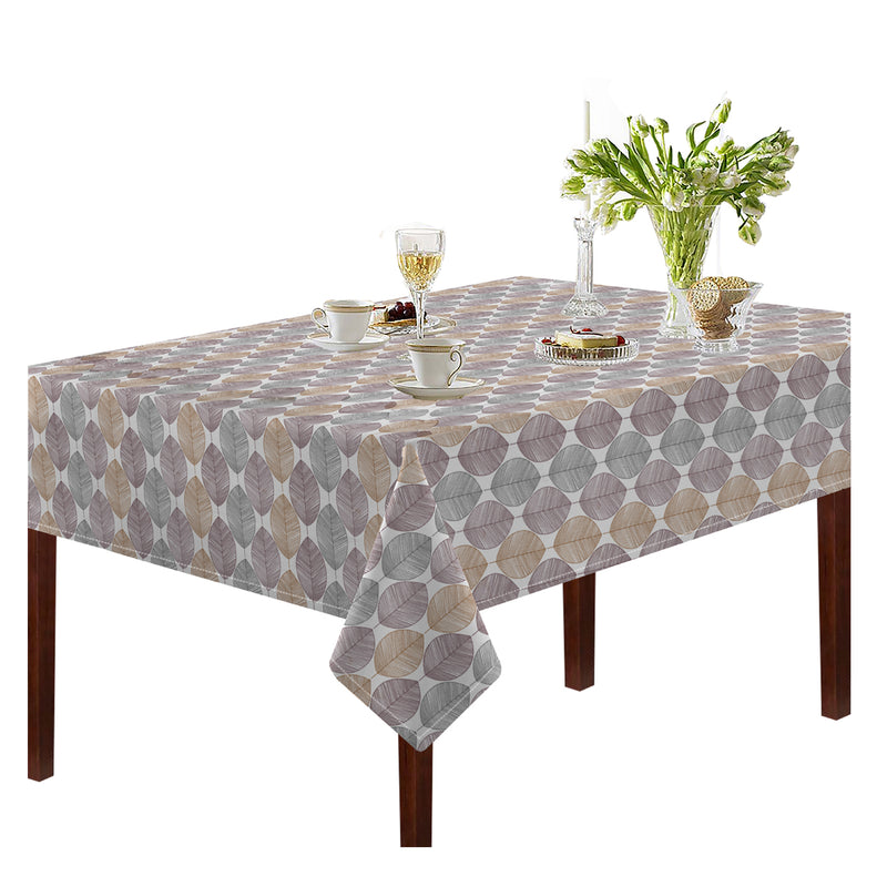 Oasis Home Collection Cotton  Printed Table Cloth - Multicolor - Printed Pattern