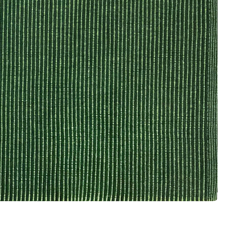 Oasis Home Collection Cotton Solid Rib Kitchen Place Mat - Green - 4 Piece Pack
